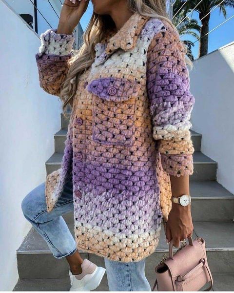 fur 2022 autumn and winter women's new fashion print ladies woolen coat women winter coats tweed jacket woman coat, Black
fur 2022 autumn and winter women's new fashion print ladies woolen coat women winter coats tweed jacket woman coat, Black