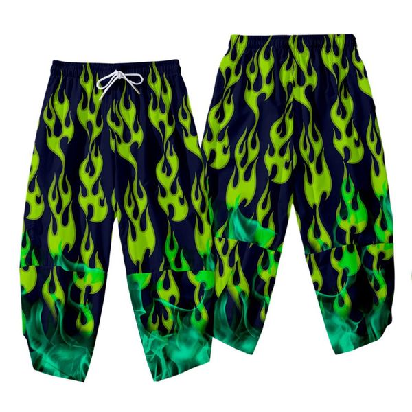 pants men green fire print harem pants streetwear casual joggers pants loose sweatpants trousers, Black
pants men green fire print harem pants streetwear casual joggers pants loose sweatpants trousers, Black