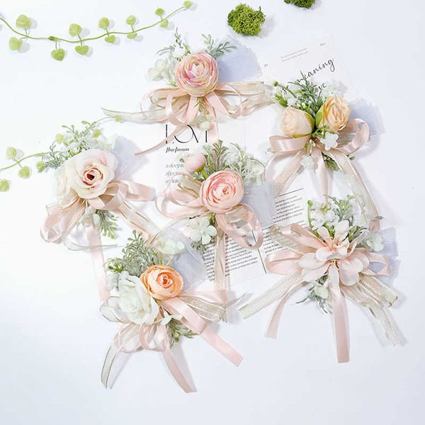 other fashion accessories pink floral wrist corsage bracelets ribbon rose bridesmaid groom hand flowers wedding boutonnieres marriage prom a, Silver
other fashion accessories pink floral wrist corsage bracelets ribbon rose bridesmaid groom hand flowers wedding boutonnieres marriage prom a, Silver