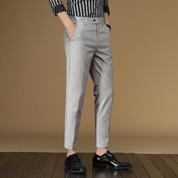 blazers summer suit pants men red black khaki flat formal office wear smart business official mens dress trousers for men clothing 2022, White;black
blazers summer suit pants men red black khaki flat formal office wear smart business official mens dress trousers for men clothing 2022, White;black