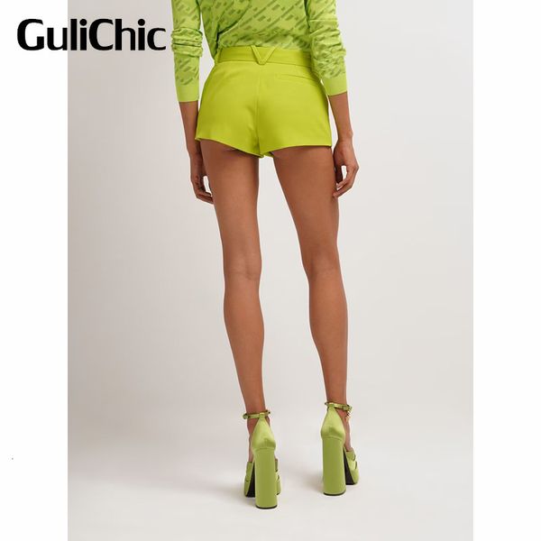 women's shorts 318 gulichic fashion metal buckle decoration casual comfortable short 230422, White;black
women's shorts 318 gulichic fashion metal buckle decoration casual comfortable short 230422, White;black