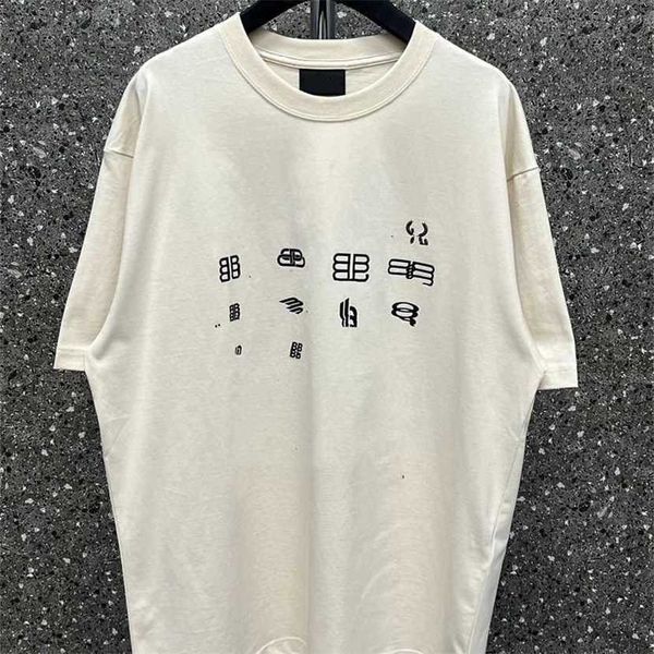 24% off the correct version of fashion paris summer new classic couple loose men's and women's short sleeve t-shirt, White
24% off the correct version of fashion paris summer new classic couple loose men's and women's short sleeve t-shirt, White