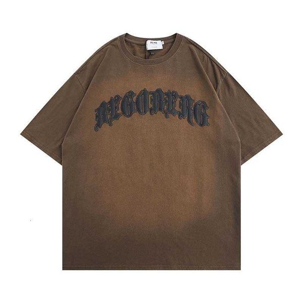 hip high street hop embroidered round neck short sleeve t-shirt men's fashion brand design loose versatile top, White;black
hip high street hop embroidered round neck short sleeve t-shirt men's fashion brand design loose versatile top, White;black