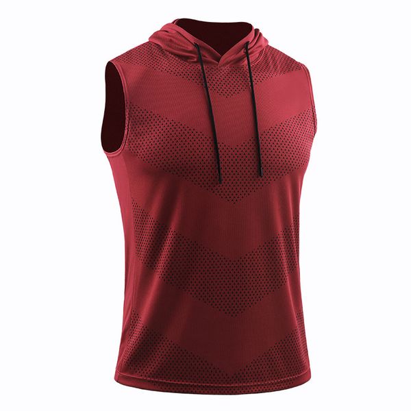 men vest comfortable recreational basketball training suit breathable quick-drying black men hooded vest the gym running clothes
men vest comfortable recreational basketball training suit breathable quick-drying black men hooded vest the gym running clothes