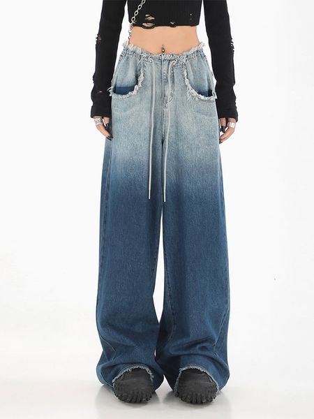 women's jeans tassel design women retro wash gradient denim pants autumn winter harajuku jean trousers lady american style streetwear 2, Blue
women's jeans tassel design women retro wash gradient denim pants autumn winter harajuku jean trousers lady american style streetwear 2, Blue