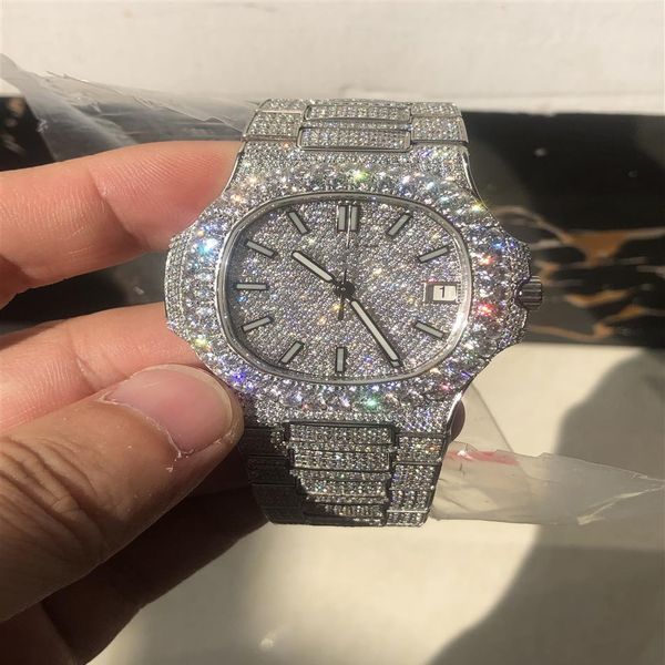 limited men's full diamond diamond mechanical watch swiss movement sapphire glass & original box & certificate314p, Slivery;brown
limited men's full diamond diamond mechanical watch swiss movement sapphire glass & original box & certificate314p, Slivery;brown
