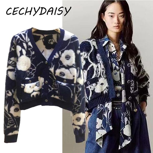 sweaters sweater cardigan women vneck single breasted flower casual new fashion elegant vintage short traf outwear knitted clothing, White;black
sweaters sweater cardigan women vneck single breasted flower casual new fashion elegant vintage short traf outwear knitted clothing, White;black