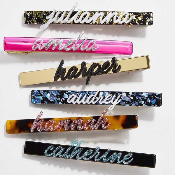 pink barrette duckbill clip jennie same letter hairpin cute ins net red acrylic acetate edge clip, Golden;silver
pink barrette duckbill clip jennie same letter hairpin cute ins net red acrylic acetate edge clip, Golden;silver