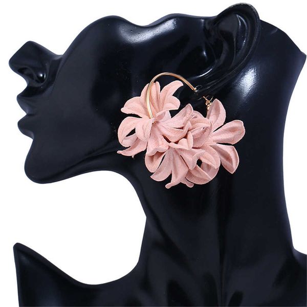 charm fashion fabric flower drop earrings for women statement colorful petal circle big fancy earring jewelry w0422, Golden
charm fashion fabric flower drop earrings for women statement colorful petal circle big fancy earring jewelry w0422, Golden