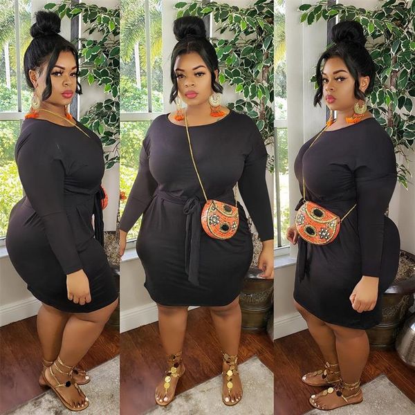 plus size women dresses 3xl 4xl 5xl solid long sleeve bandage one piece dresses casual daily dress above knees307e, Black
plus size women dresses 3xl 4xl 5xl solid long sleeve bandage one piece dresses casual daily dress above knees307e, Black