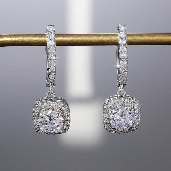 charm 1 pair square shape drop earrings brilliant bridal engagement wedding jewelry elegant female dangle earring gift w0422, Golden
charm 1 pair square shape drop earrings brilliant bridal engagement wedding jewelry elegant female dangle earring gift w0422, Golden