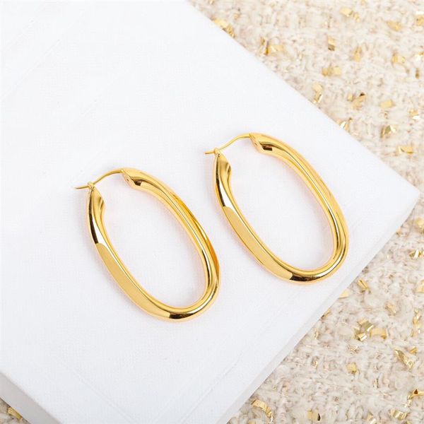 2022 charm drop erring with oval shape drop earring in 18k gold plated for women wedding jewelry gift have stamp ps7863156, Golden 
2022 charm drop erring with oval shape drop earring in 18k gold plated for women wedding jewelry gift have stamp ps7863156, Golden