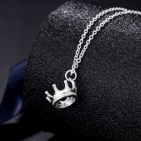 designert's crown necklace s925 hollow temperament fashion luxury pendant chain girl, Black
designert's crown necklace s925 hollow temperament fashion luxury pendant chain girl, Black