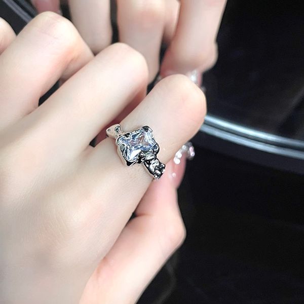 unique engagement ringsengagement rings for women couple rings irregular fold wear fold zircon personality open ring senior feeling band rin, Silver
unique engagement ringsengagement rings for women couple rings irregular fold wear fold zircon personality open ring senior feeling band rin, Silver