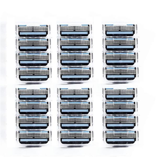 24pcs men shaving razor cartridges suitable with mache3 for hair removal razor blades 2203012748 
24pcs men shaving razor cartridges suitable with mache3 for hair removal razor blades 2203012748
