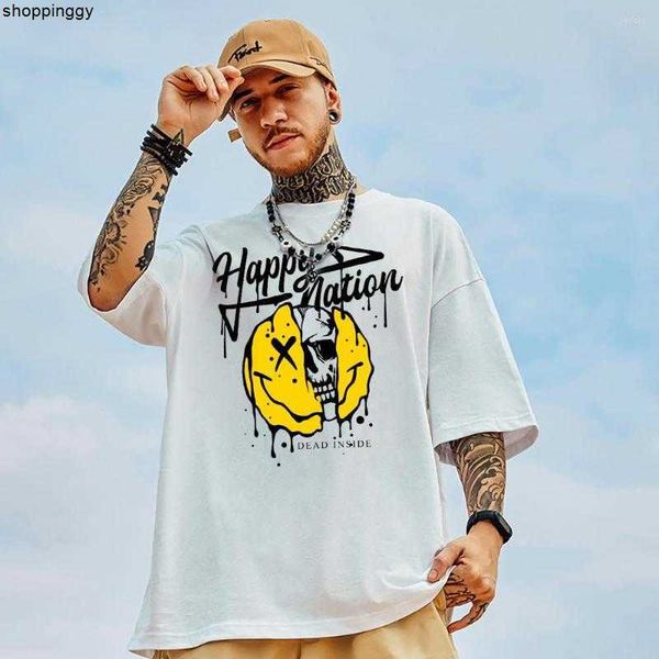 t-shirts t shirts ipped melting happy nation man tshirts sleeve niche hipster creativity, White;black
t-shirts t shirts ipped melting happy nation man tshirts sleeve niche hipster creativity, White;black