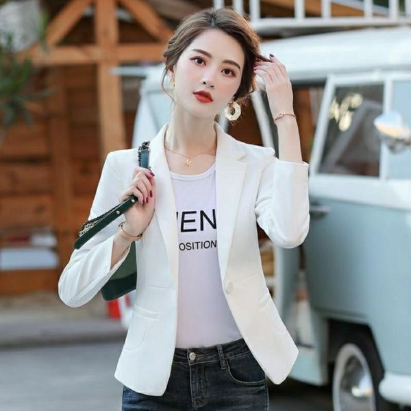 pants peonfly women blazer 2022 formal blazers lady office single button pockets jackets coat slim black women blazer femme jackets, White
pants peonfly women blazer 2022 formal blazers lady office single button pockets jackets coat slim black women blazer femme jackets, White