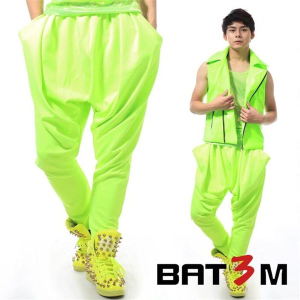 pants stage personality men pants harem pant men feet trousers singer dance rock fashion pantalon homme neon series green novelty, Black
pants stage personality men pants harem pant men feet trousers singer dance rock fashion pantalon homme neon series green novelty, Black