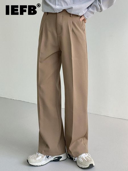 blazers iefb 2022 men casual pants new korean fashion solid color vintage simple business loose male trousers temperament 9a4584, White;black
blazers iefb 2022 men casual pants new korean fashion solid color vintage simple business loose male trousers temperament 9a4584, White;black