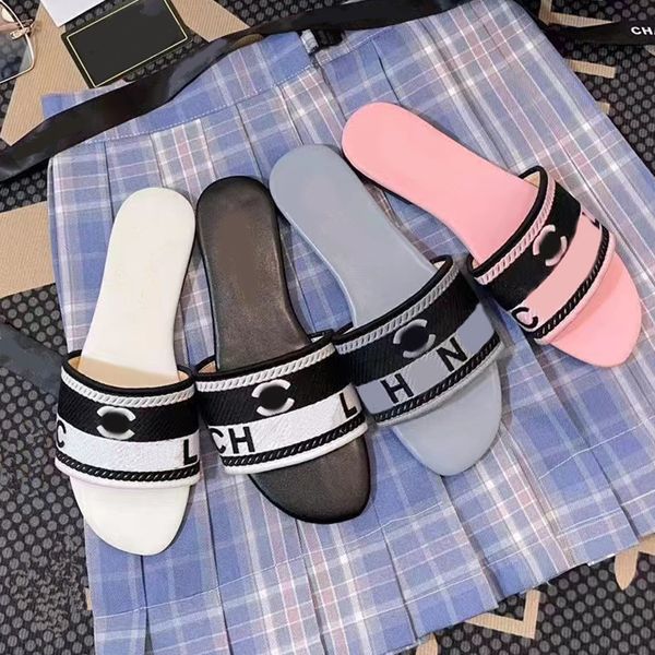 paris women's sandals summer soft bottom fashion versatile channell shoes women's 2022 new brands designer slide rubber flip-flops, Black
paris women's sandals summer soft bottom fashion versatile channell shoes women's 2022 new brands designer slide rubber flip-flops, Black