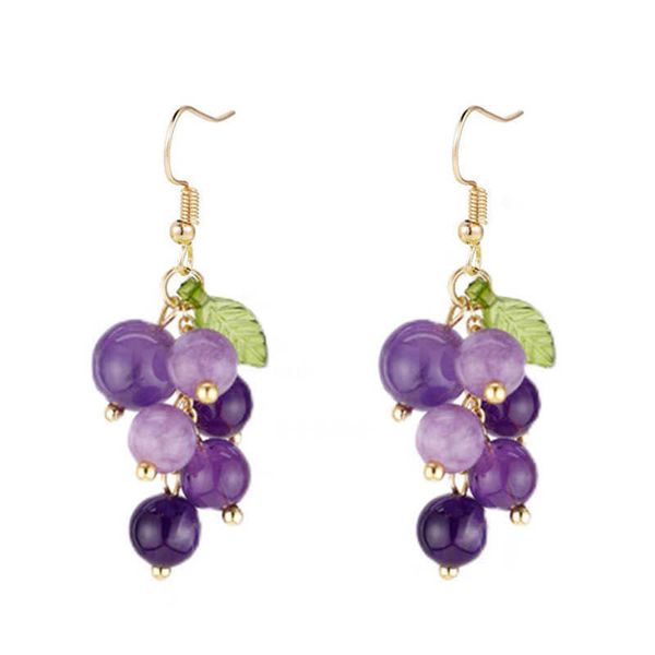 charm lovely purple beads grape drop earring for women simulation fruit earrings sweet wedding earrings party jewelry gift w0422, Golden
charm lovely purple beads grape drop earring for women simulation fruit earrings sweet wedding earrings party jewelry gift w0422, Golden