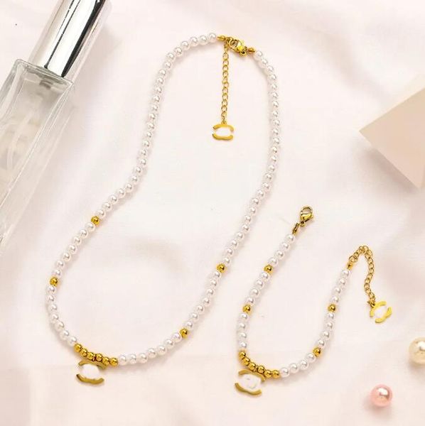 classical brand designers c-letter bracelet necklace chain 18k gold plated imitation pearl geometric wristband cuff chain for wedding party, Silver
classical brand designers c-letter bracelet necklace chain 18k gold plated imitation pearl geometric wristband cuff chain for wedding party, Silver