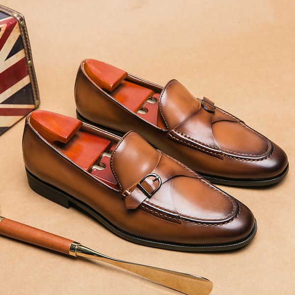 dress shoes men loafers brown square toe slipon business wedding mens handmade 230422, Black
dress shoes men loafers brown square toe slipon business wedding mens handmade 230422, Black