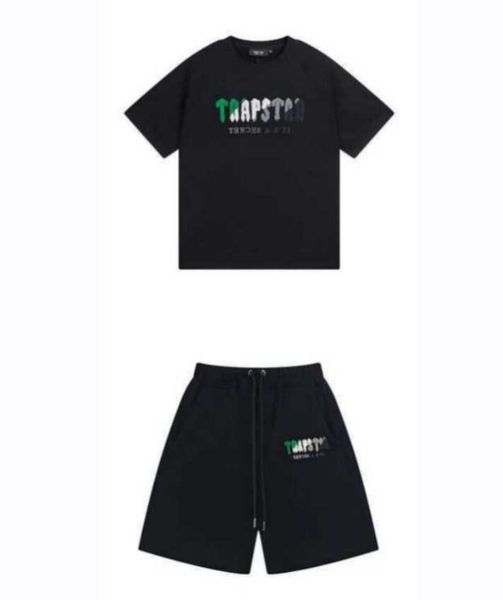 men's t-shirts brand men's tracksuit t-shirt shorts suit two piece sets summer plush embroidery trapstar short sleeve sportswearme, White;black
men's t-shirts brand men's tracksuit t-shirt shorts suit two piece sets summer plush embroidery trapstar short sleeve sportswearme, White;black