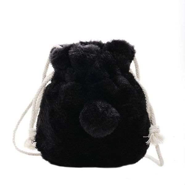 handbags kids fashion bag accessories winter cute plush shoulder with puff ball bucket e9338, Black
handbags kids fashion bag accessories winter cute plush shoulder with puff ball bucket e9338, Black