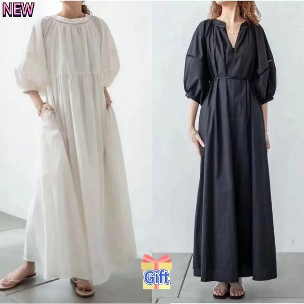 dresses double faced cotton linen dress women summer long maxi dresses white latern sleeve casual loose elegant coverups lolita kaftans, Black;gray
dresses double faced cotton linen dress women summer long maxi dresses white latern sleeve casual loose elegant coverups lolita kaftans, Black;gray