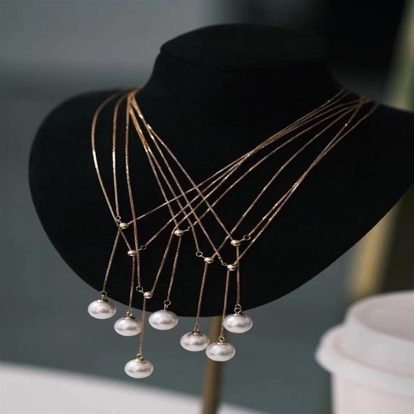 2209102 women's pearl jewelry necklace akoya 8-8 5mm one pendent y shaped ajustable au750 18k yellow gold222s, Silver
2209102 women's pearl jewelry necklace akoya 8-8 5mm one pendent y shaped ajustable au750 18k yellow gold222s, Silver