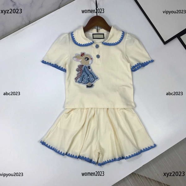 tracksuits kids designer clothes baby dress summer rabbit button lapel t-shirt and letter logo printed shorts skirt new product, White
tracksuits kids designer clothes baby dress summer rabbit button lapel t-shirt and letter logo printed shorts skirt new product, White