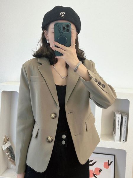 Women' Suits UNXX 2023 Solid Women Clothing Thin Spring Autumn Casual Blazers Loose Temperament Pockets Button Notched Straight Fashion, Black
Women' Suits UNXX 2023 Solid Women Clothing Thin Spring Autumn Casual Blazers Loose Temperament Pockets Button Notched Straight Fashion, Black
