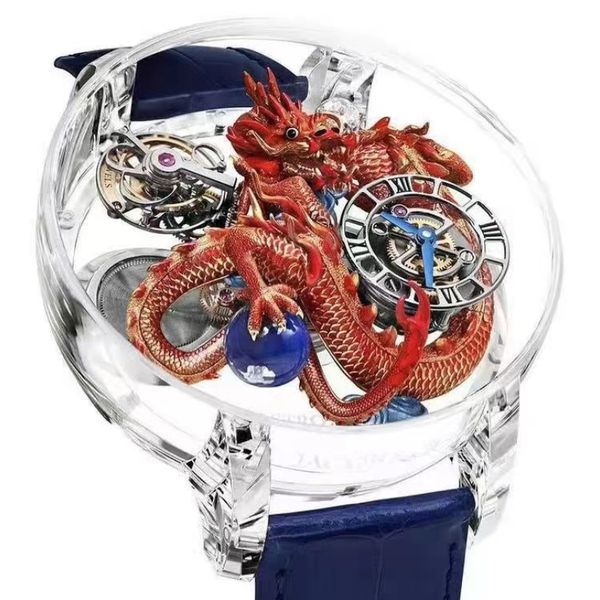 men's watches, celestial tourbillon movements, earth running, crystal cases, cowhide straps, dragon sculptures, designers highly sought, Slivery;golden
men's watches, celestial tourbillon movements, earth running, crystal cases, cowhide straps, dragon sculptures, designers highly sought, Slivery;golden