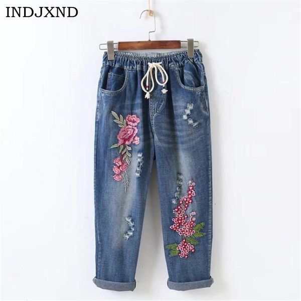 jeans women pencil pants stretch high waist skinny embroidery jeans without ripped woman floral holes denim pants trousers women jeans, Blue
jeans women pencil pants stretch high waist skinny embroidery jeans without ripped woman floral holes denim pants trousers women jeans, Blue