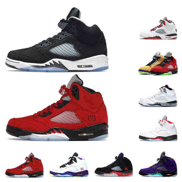 5s basketball shoes oreo 5 mens trainer raging red alternate grape hyper royal sports sneaker athletic fashion