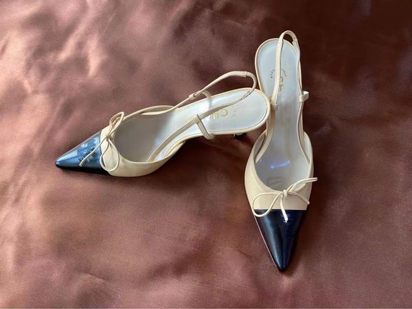 channel high heel 7cm c sandals blade women's hemp rope kitten heels bowknot sandals summer women's designer shoes pointed toes, Black
channel high heel 7cm c sandals blade women's hemp rope kitten heels bowknot sandals summer women's designer shoes pointed toes, Black
