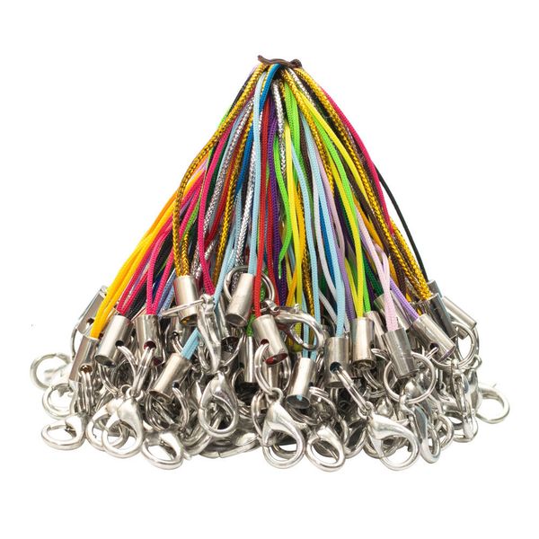 chains 500pcs colorful lobster clasp lanyard strap cord cell phone lariat mobile straps charm nylon key ring chain craft pendant diy 230422, Silver
chains 500pcs colorful lobster clasp lanyard strap cord cell phone lariat mobile straps charm nylon key ring chain craft pendant diy 230422, Silver
