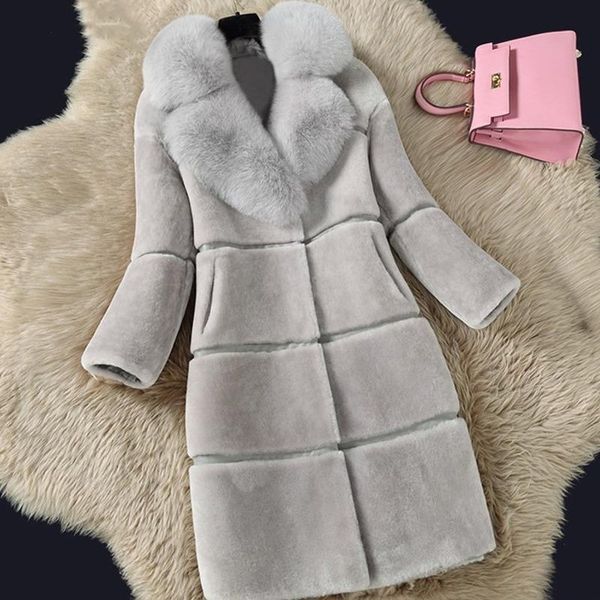 leather fashion women's winter coats women's artificial coats pure colors elegant thick warm fashion coats long vacation coats 202, Black
leather fashion women's winter coats women's artificial coats pure colors elegant thick warm fashion coats long vacation coats 202, Black