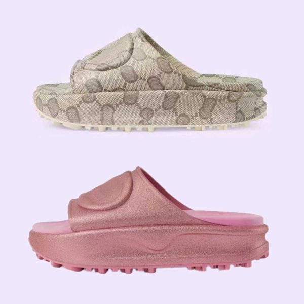 thick bottom sandals platform slippers rubber women non-slip soft house shoes beach flip-flops shoe new color comfortable with box no438, Black
thick bottom sandals platform slippers rubber women non-slip soft house shoes beach flip-flops shoe new color comfortable with box no438, Black