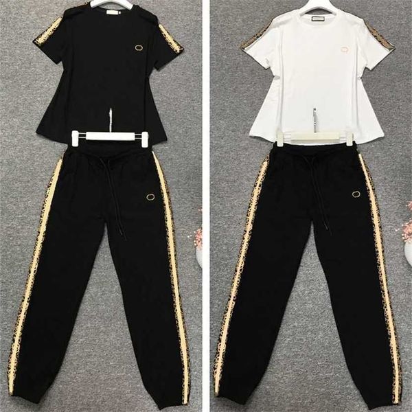 24% off leisure pure cotton sports for women new summer fashion and age reducing two-piece set large size european trend, White
24% off leisure pure cotton sports for women new summer fashion and age reducing two-piece set large size european trend, White