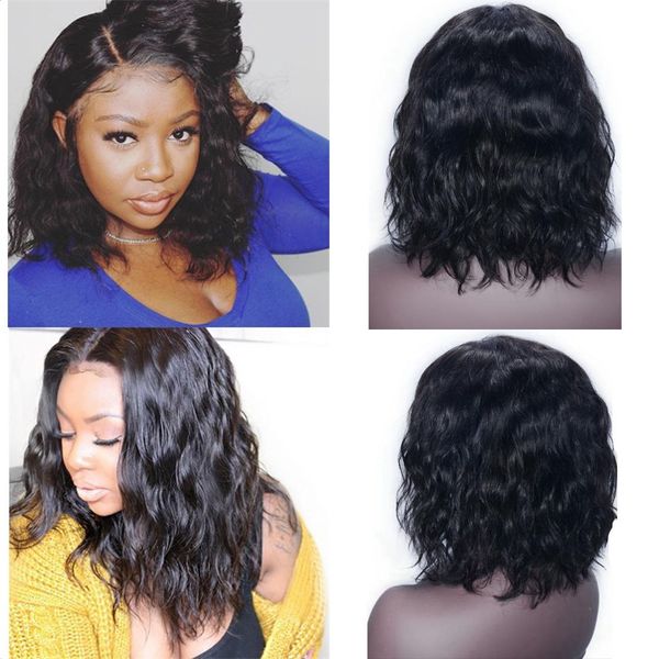 short bob human hair wigs brazilian natural wave lace front wigs pre plucked hairline with baby hair, Black;brown
short bob human hair wigs brazilian natural wave lace front wigs pre plucked hairline with baby hair, Black;brown