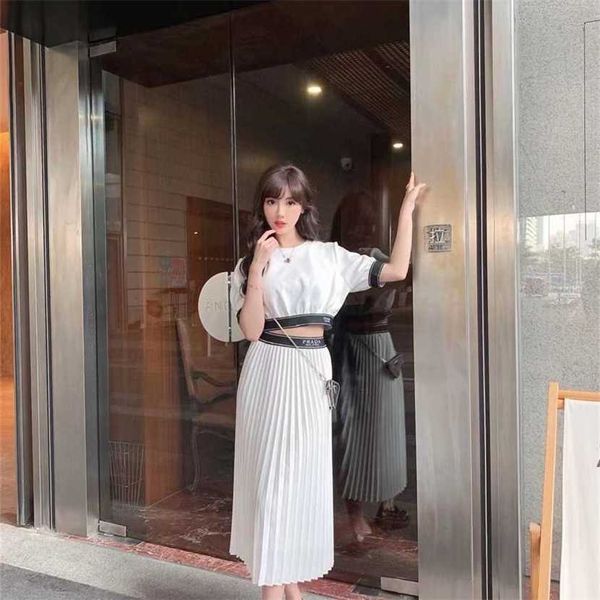 24% off family spring/summer new leisure fashion ribbon short sleeve t-shirt+pleated skirt half body dress set, White
24% off family spring/summer new leisure fashion ribbon short sleeve t-shirt+pleated skirt half body dress set, White