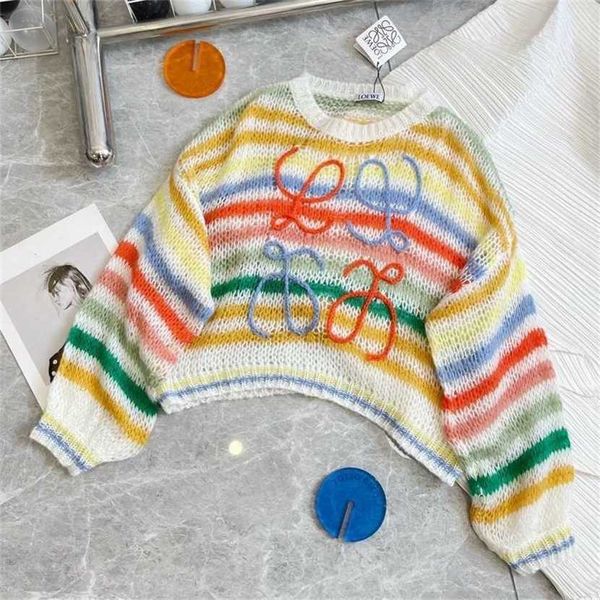 24% off real sof luo new hyunya same three-dimensional mohair color striped sweater women's loose korean top, White;black
24% off real sof luo new hyunya same three-dimensional mohair color striped sweater women's loose korean top, White;black