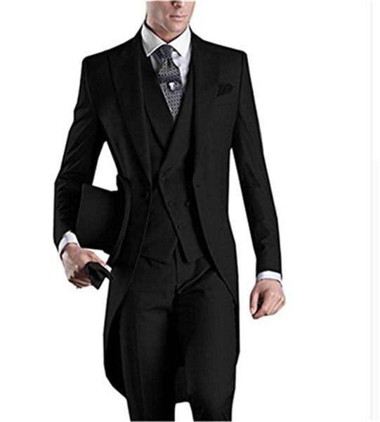 blazers wedding suit for men custom made 2022 morning long jacket tailcoat 3 pieces men slim fit suit black groom tuxedo suit bridegroom, White;black
blazers wedding suit for men custom made 2022 morning long jacket tailcoat 3 pieces men slim fit suit black groom tuxedo suit bridegroom, White;black