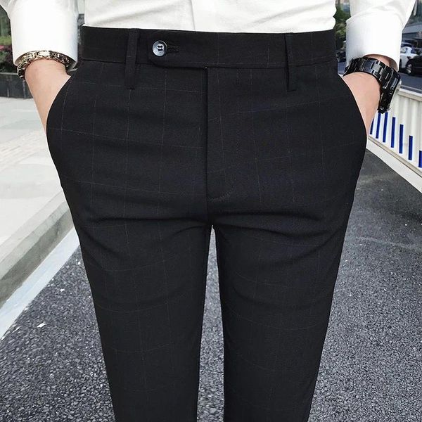 blazers 2019 striped pencil pants mens new casual drawstring trousers male street fashion breathable allmatch trousers slim fit plaid, White;black
blazers 2019 striped pencil pants mens new casual drawstring trousers male street fashion breathable allmatch trousers slim fit plaid, White;black