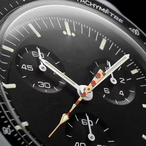 Sports Machinery Moon Unisex Watch Bioceramic Planet Watch Full Function World Time All Pointers Can Operate Mission to Mercury 42mm Large Dial
Sports Machinery Moon Unisex Watch Bioceramic Planet Watch Full Function World Time All Pointers Can Operate Mission to Mercury 42mm Large Dial