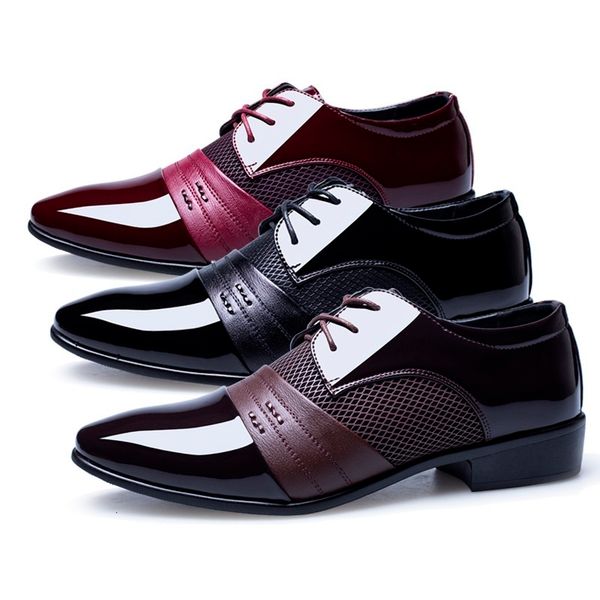 dress shoes concise slip men leather oxfords laceup business casual classic suits 230422, Black
dress shoes concise slip men leather oxfords laceup business casual classic suits 230422, Black