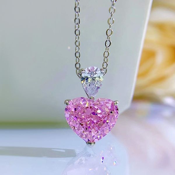 queen heart pink diamond pendant 100% real 925 sterling silver party wedding pendants necklace for women bridal promise jewelry
queen heart pink diamond pendant 100% real 925 sterling silver party wedding pendants necklace for women bridal promise jewelry