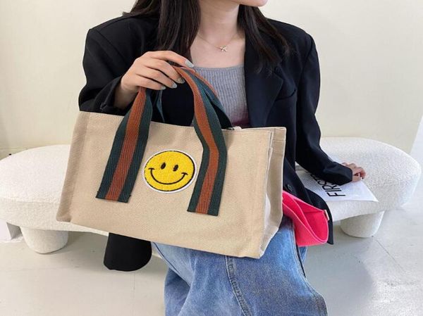 smiley canvas bag 2023 new casual women tote crossbody shoulder bag3065962, Black;red
smiley canvas bag 2023 new casual women tote crossbody shoulder bag3065962, Black;red